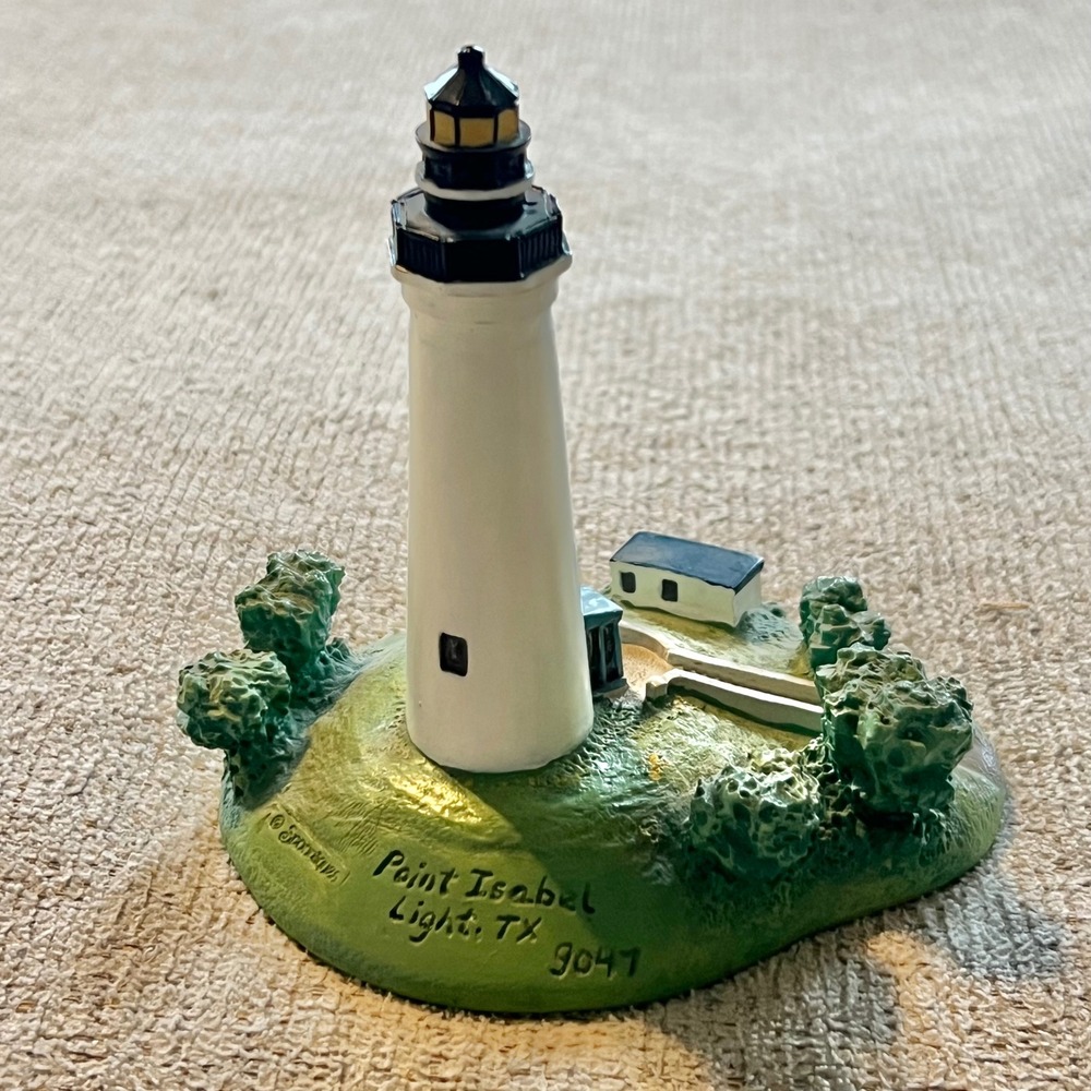 Spoontiques Point Isabel Light Texas Lighthouse Figurine 9047 Nautical Decor